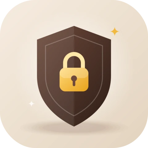 Illustration du profil Prudent.e : un bouclier et un cadenas